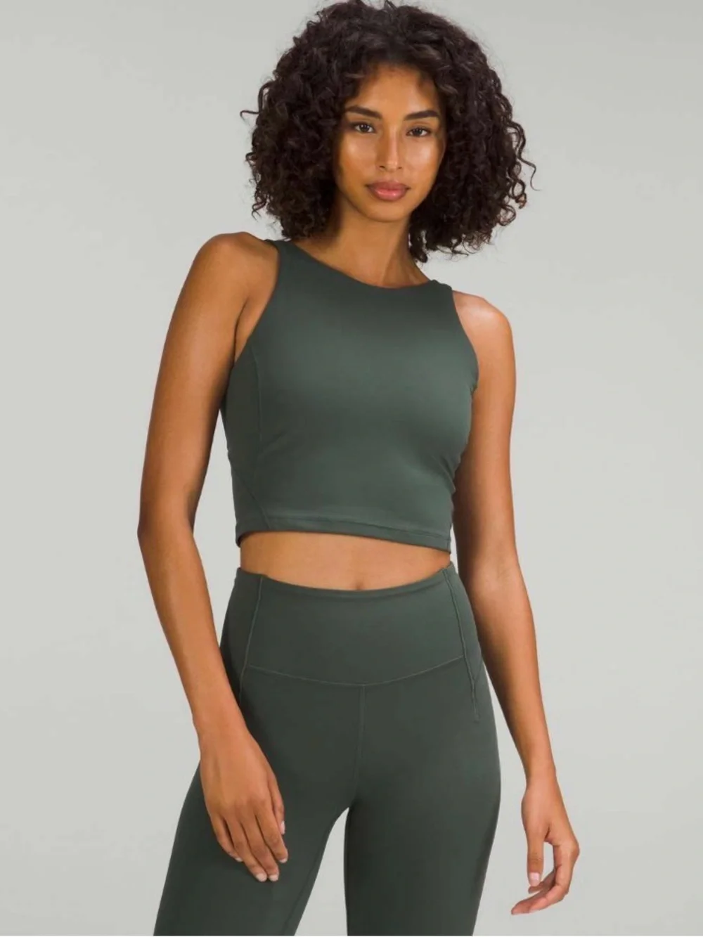 Lululemon Align High-Neck Tank Top - Smoked Spruce